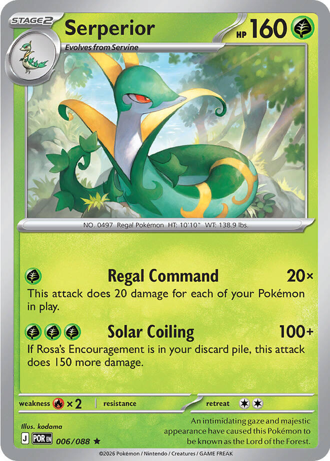 Serperior (006/088) [Mega Evolution: Perfect Order] Pokémon