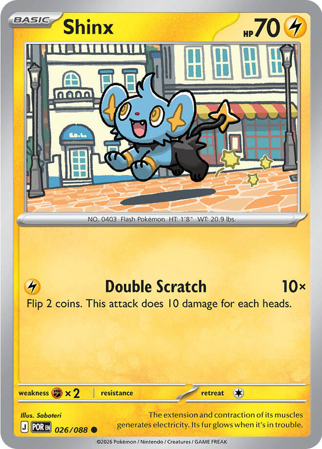 Shinx (026/088) [Mega Evolution: Perfect Order] Pokémon
