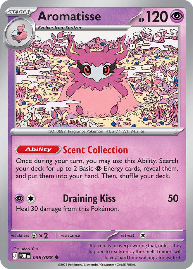 Aromatisse (036/088) [Mega Evolution: Perfect Order] Pokémon
