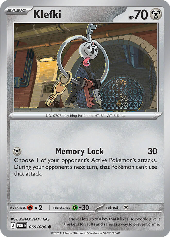 Klefki (059/088) [Mega Evolution: Perfect Order] Pokémon