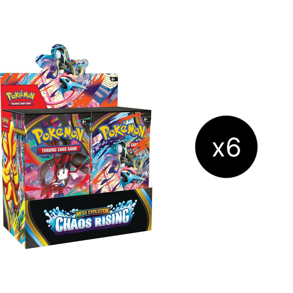 Chaos Rising Booster Box Case Pokémon