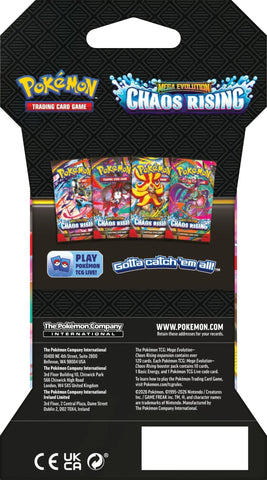 Chaos Rising Sleeved Booster Pack Pokémon
