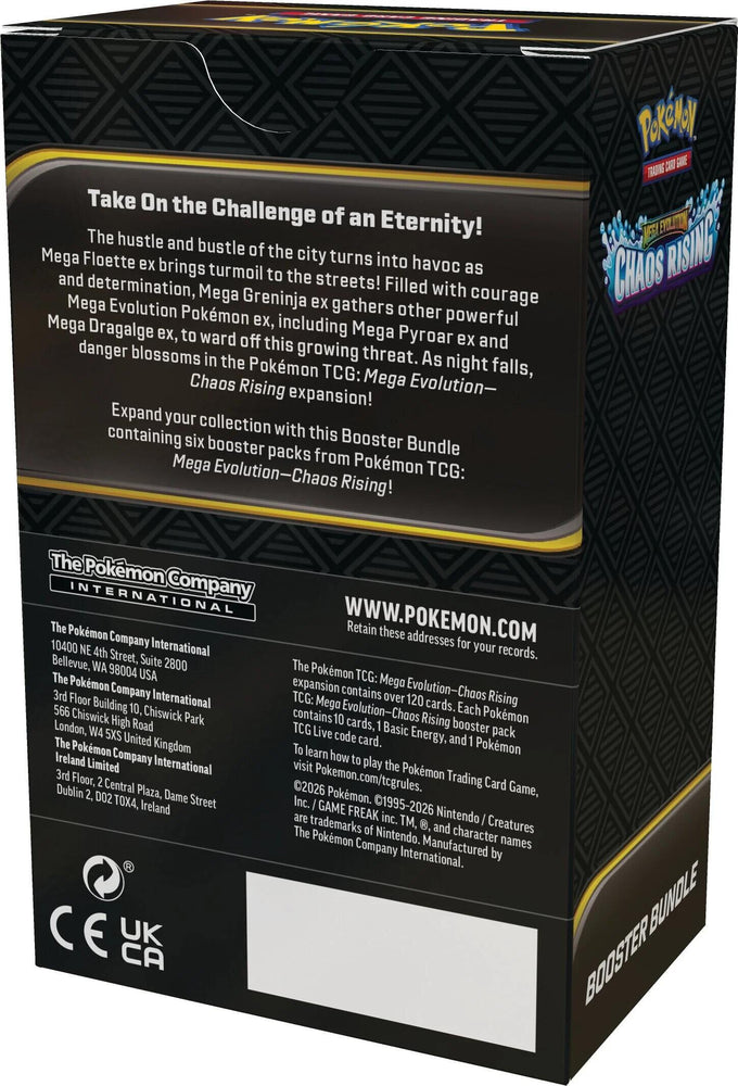 Mega Evolution: Chaos Rising Booster Bundle Pokémon