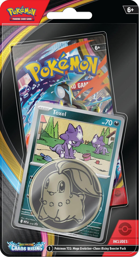 Mega Evolution: Chaos Rising Single Pack Blister (Toxel) Pokémon