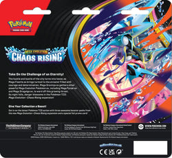 Mega Evolution: Chaos Rising 3 Pack Blister (Charmeleon) Pokémon