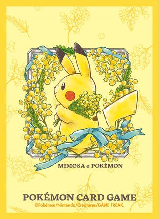 Card Sleeves - Spring Mimosa & Pokemon (64-Pack) Pokémon