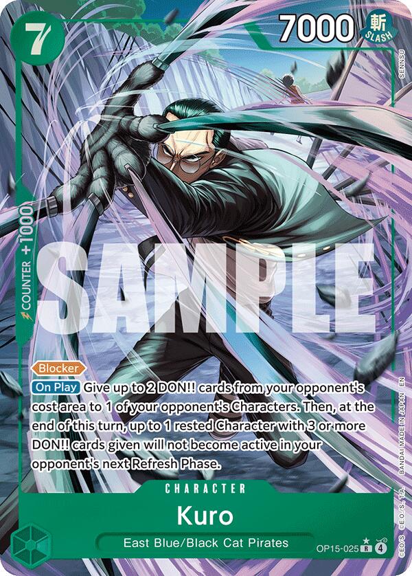 Kuro (Alternate Art) [Adventure on Kami's Island] Bandai