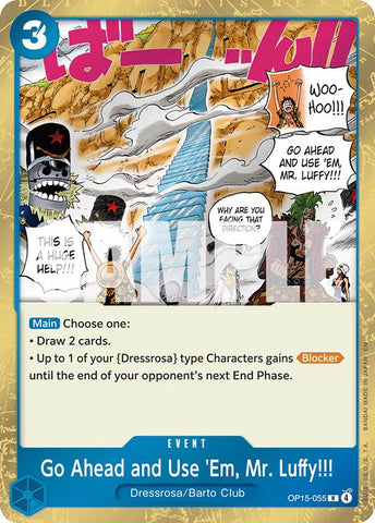 Go Ahead and Use 'Em, Mr. Luffy!!! [Adventure on Kami's Island] Bandai