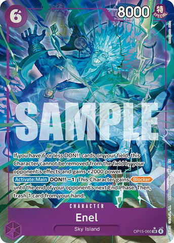 Enel (Alternate Art) [Adventure on Kami's Island] Bandai
