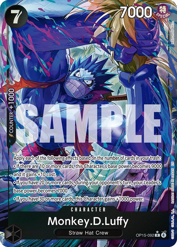 Monkey.D.Luffy (Alternate Art) [Adventure on Kami's Island] Bandai