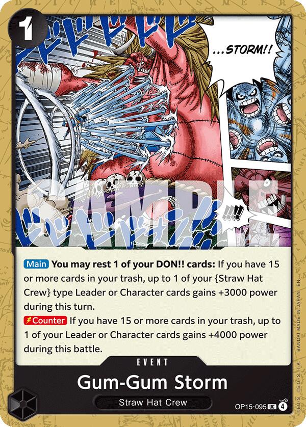 Gum-Gum Storm [Adventure on Kami's Island] Bandai