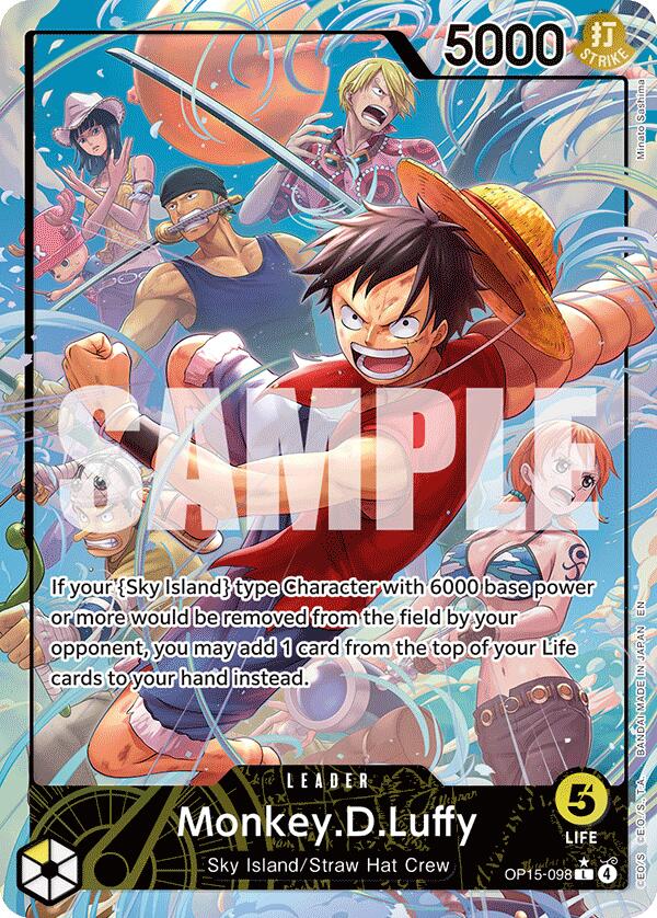 Monkey.D.Luffy (Alternate Art) [Adventure on Kami's Island] Bandai