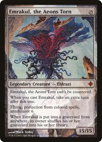 Emrakul, the Aeons Torn (Rise of the Eldrazi) [Oversize Cards] Magic: The Gathering