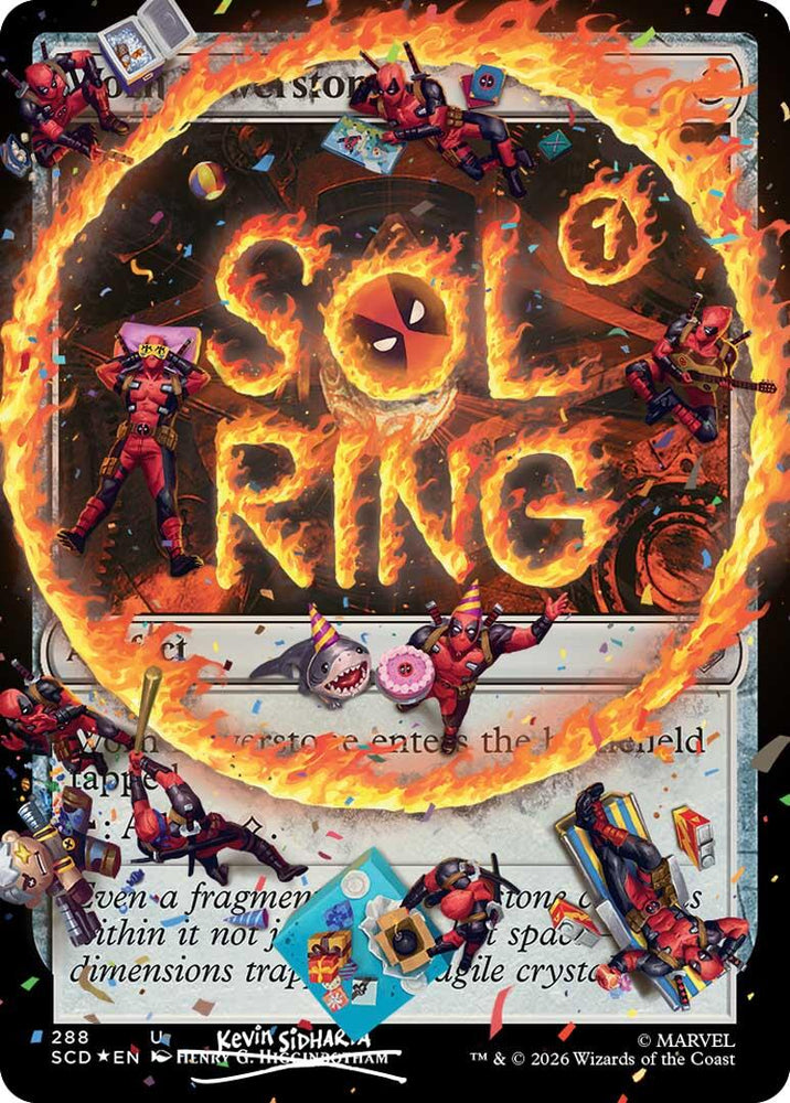 Sol Ring (288) (Pool Party Foil) [Secret Lair Drop Series] Magic: The Gathering