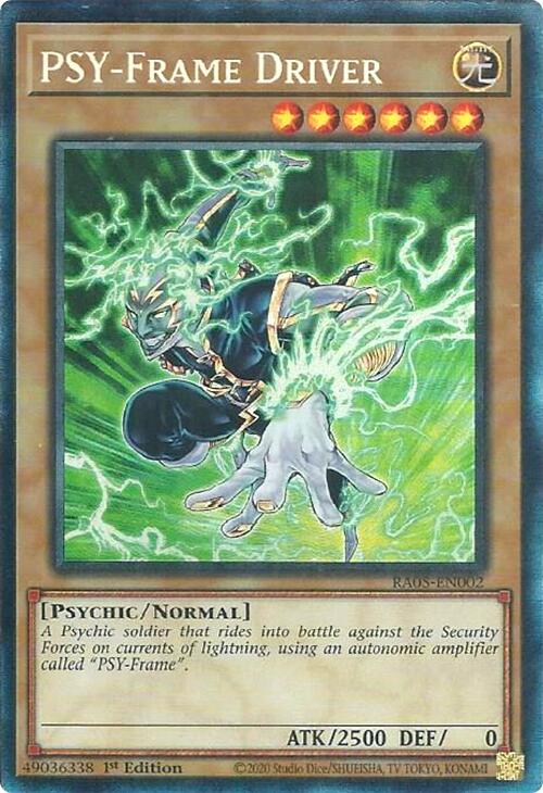 PSY-Frame Driver (Collector's Rare) [RA05-EN002] Collector's Rare Yu-Gi-Oh!