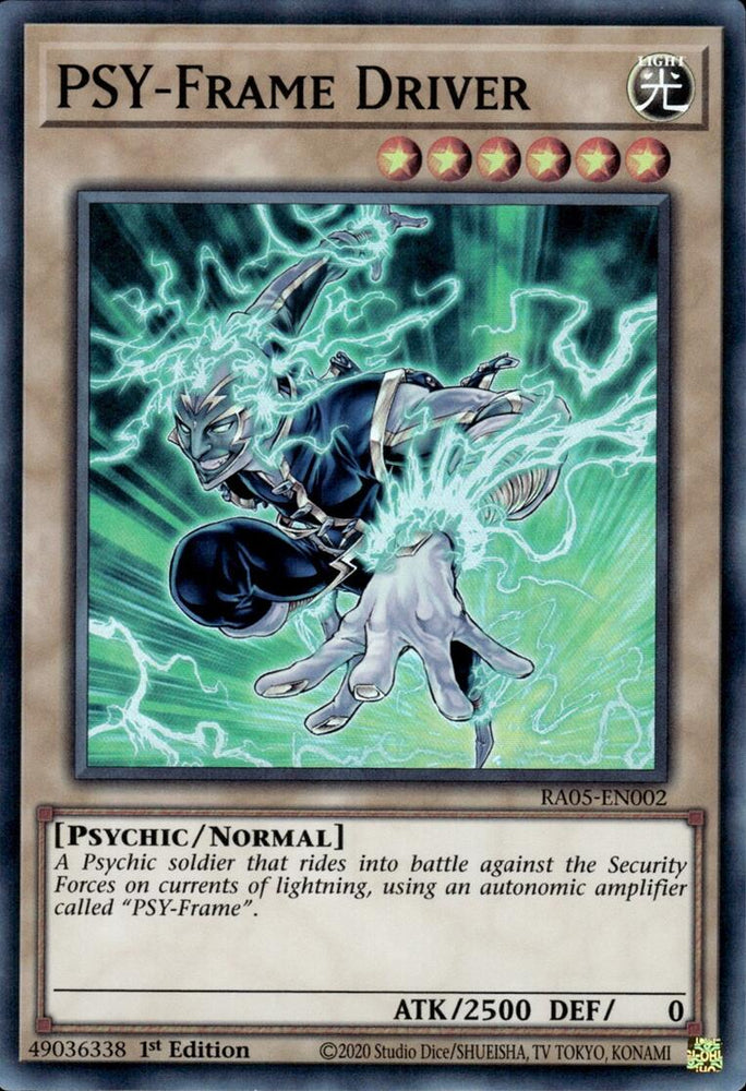 PSY-Frame Driver [RA05-EN002] Super Rare Yu-Gi-Oh!