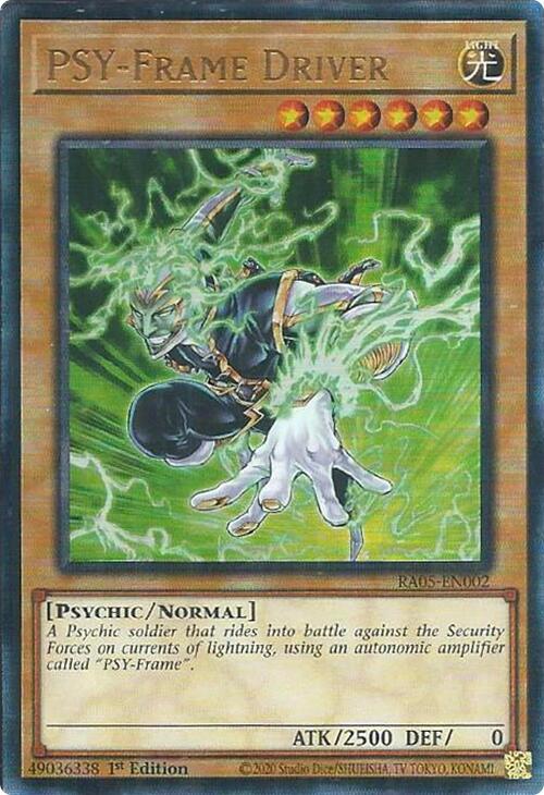 PSY-Frame Driver (Ultimate Rare) [RA05-EN002] Ultimate Rare Yu-Gi-Oh!