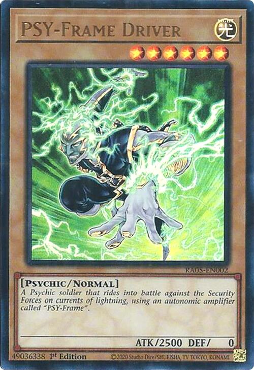 PSY-Frame Driver (Ultra Rare) [RA05-EN002] Ultra Rare Yu-Gi-Oh!