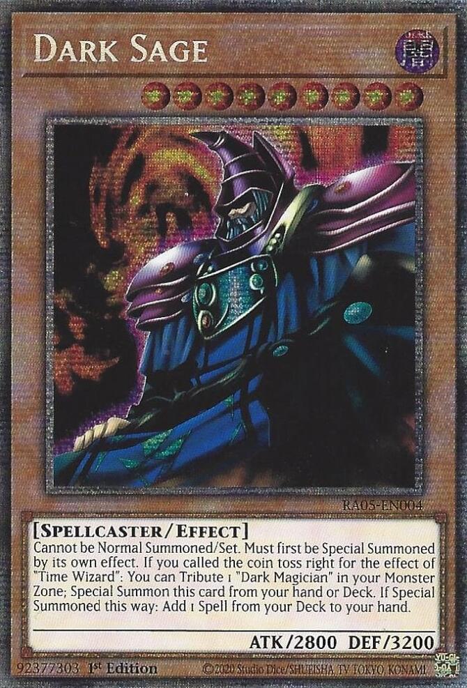 Dark Sage [RA05-EN004] Super Rare Yu-Gi-Oh!