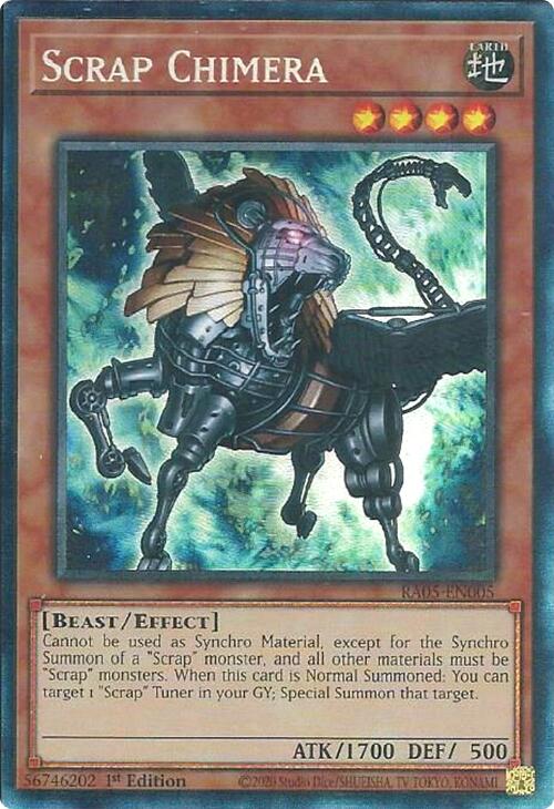 Scrap Chimera (Collector's Rare) [RA05-EN005] Collector's Rare Yu-Gi-Oh!