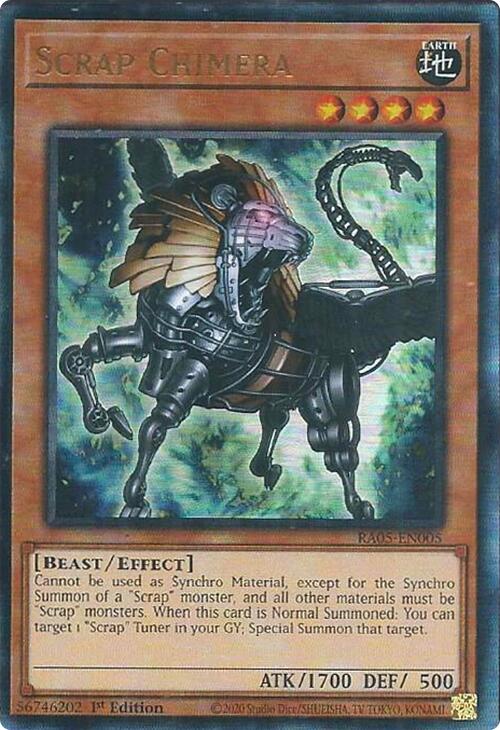 Scrap Chimera (Ultimate Rare) [RA05-EN005] Ultimate Rare Yu-Gi-Oh!