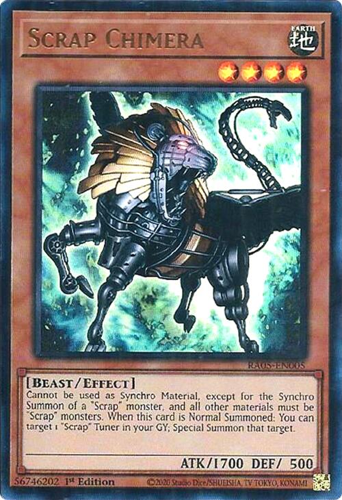Scrap Chimera (Ultra Rare) [RA05-EN005] Ultra Rare Yu-Gi-Oh!