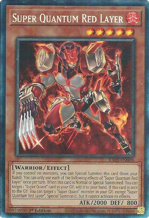 Super Quantum Red Layer (Collector's Rare) [RA05-EN008] Collector's Rare Yu-Gi-Oh!