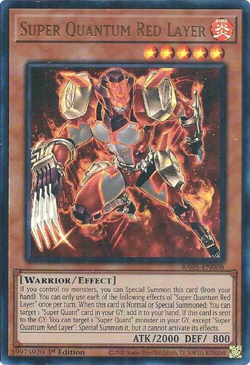 Super Quantum Red Layer (Ultra Rare) [RA05-EN008] Ultra Rare Yu-Gi-Oh!