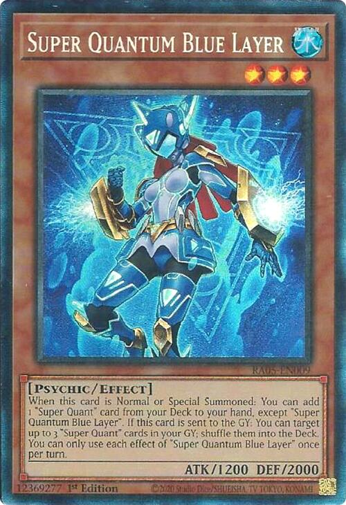 Super Quantum Blue Layer (Collector's Rare) [RA05-EN009] Collector's Rare Yu-Gi-Oh!