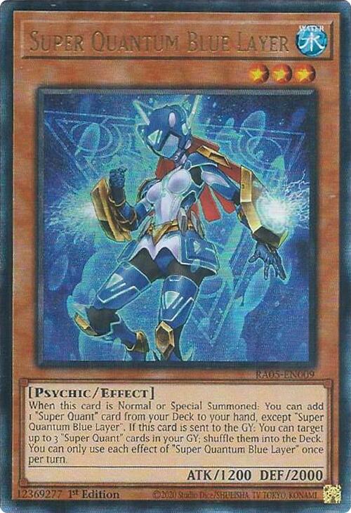 Super Quantum Blue Layer (Ultimate Rare) [RA05-EN009] Ultimate Rare Yu-Gi-Oh!
