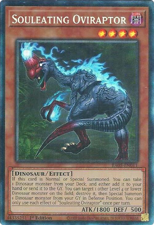 Souleating Oviraptor (Collector's Rare) [RA05-EN011] Collector's Rare Yu-Gi-Oh!