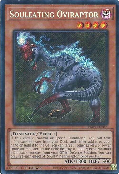 Souleating Oviraptor (Secret Rare) [RA05-EN011] Secret Rare Yu-Gi-Oh!