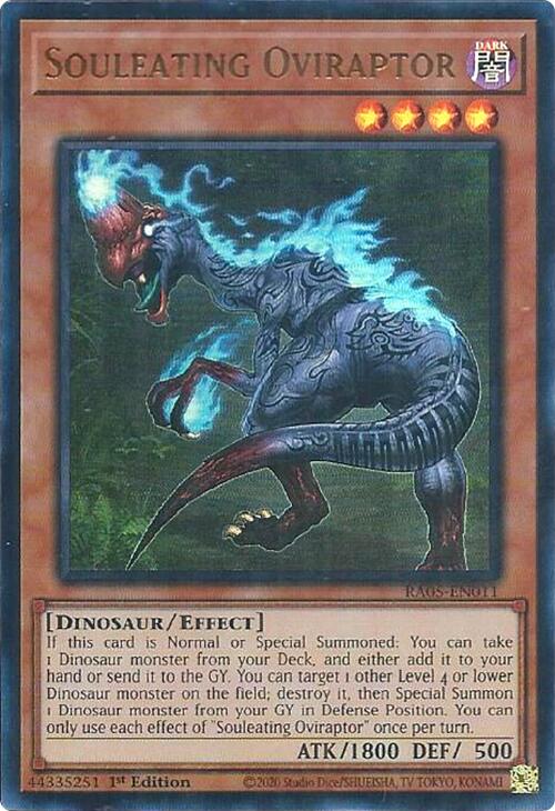 Souleating Oviraptor (Ultra Rare) [RA05-EN011] Ultra Rare Yu-Gi-Oh!