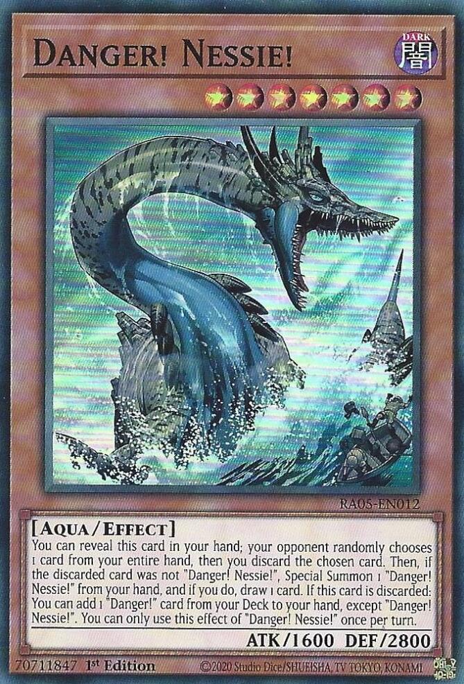 Danger! Nessie! [RA05-EN012] Super Rare Yu-Gi-Oh!