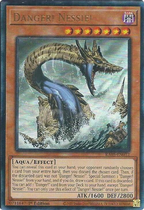 Danger! Nessie! (Ultimate Rare) [RA05-EN012] Ultimate Rare Yu-Gi-Oh!