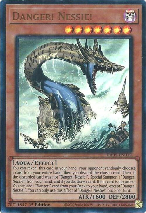 Danger! Nessie! (Ultra Rare) [RA05-EN012] Ultra Rare Yu-Gi-Oh!