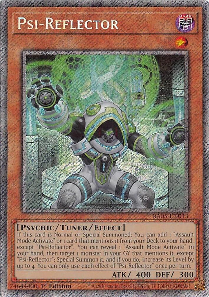 Psi-Reflector (Platinum Secret Rare) [RA05-EN013] Platinum Secret Rare Yu-Gi-Oh!