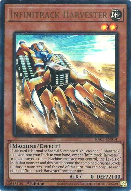 Infinitrack Harvester (Ultra Rare) [RA05-EN014] Ultra Rare Yu-Gi-Oh!