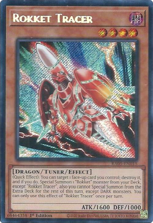 Rokket Tracer (Secret Rare) [RA05-EN015] Secret Rare Yu-Gi-Oh!