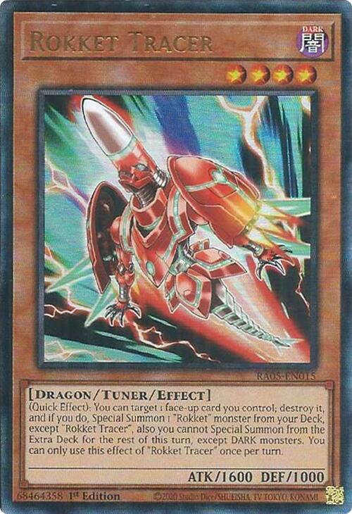 Rokket Tracer (Ultimate Rare) [RA05-EN015] Ultimate Rare Yu-Gi-Oh!