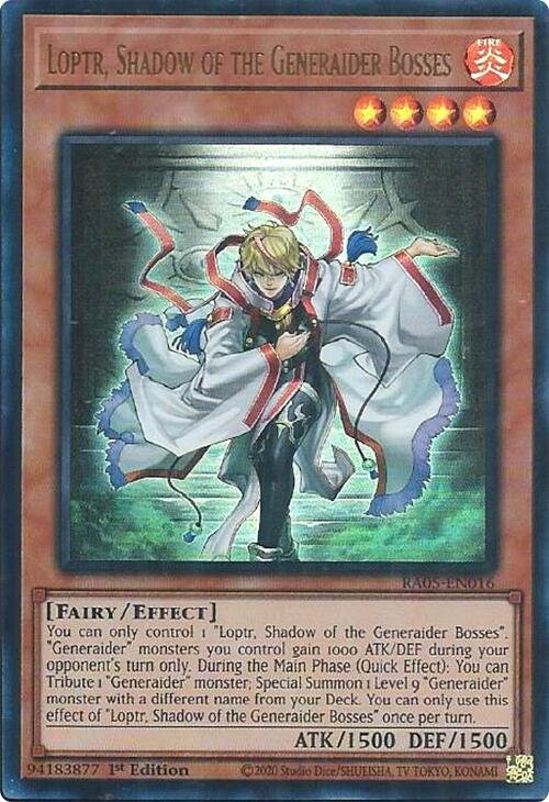 Loptr, Shadow of the Generaider Bosses (Ultra Rare) [RA05-EN016] Ultra Rare Yu-Gi-Oh!