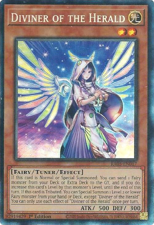 Diviner of the Herald (Collector's Rare) [RA05-EN017] Collector's Rare Yu-Gi-Oh!