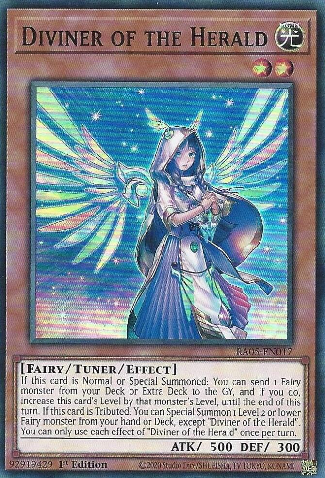 Diviner of the Herald [RA05-EN017] Super Rare Yu-Gi-Oh!