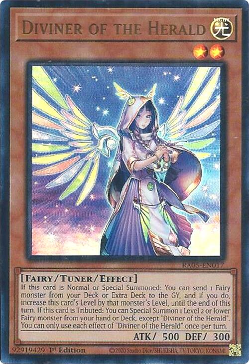 Diviner of the Herald (Ultra Rare) [RA05-EN017] Ultra Rare Yu-Gi-Oh!
