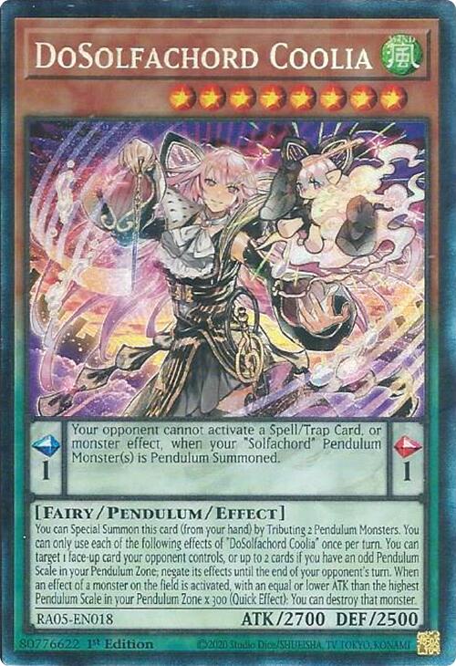 DoSolfachord Coolia (Collector's Rare) [RA05-EN018] Collector's Rare Yu-Gi-Oh!