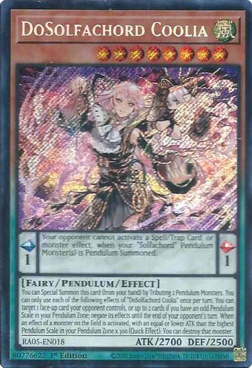 DoSolfachord Coolia (Secret Rare) [RA05-EN018] Secret Rare Yu-Gi-Oh!