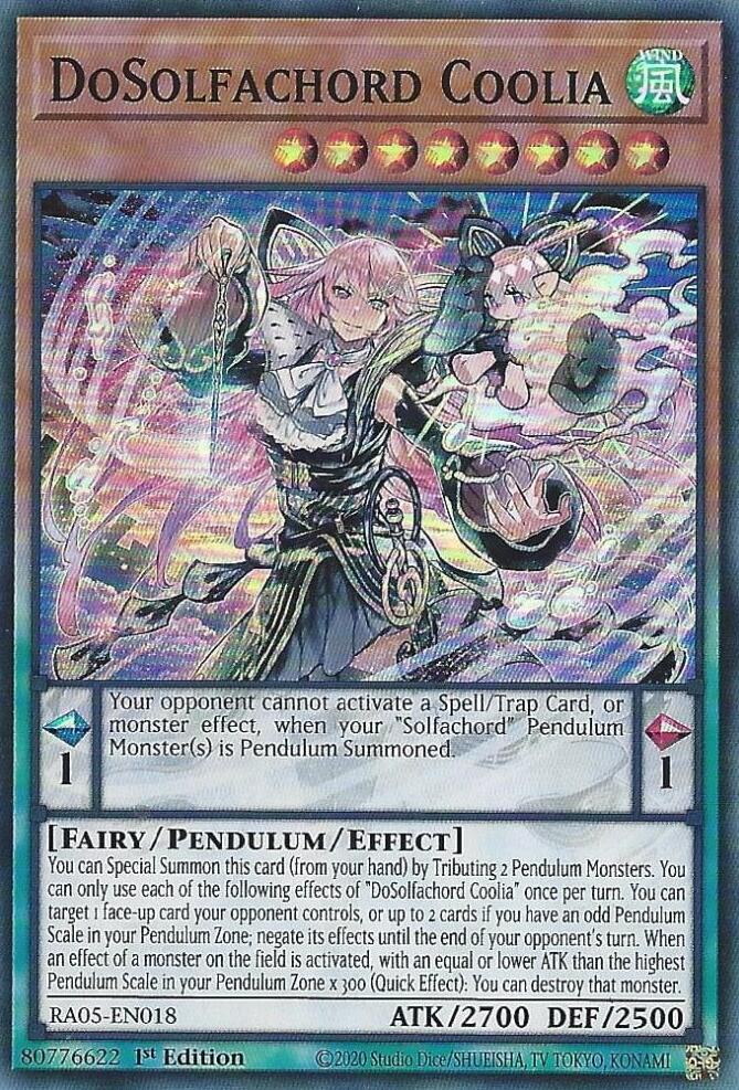 DoSolfachord Coolia [RA05-EN018] Super Rare Yu-Gi-Oh!