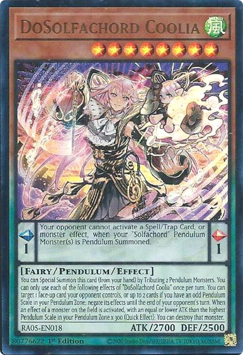 DoSolfachord Coolia (Ultra Rare) [RA05-EN018] Ultra Rare Yu-Gi-Oh!