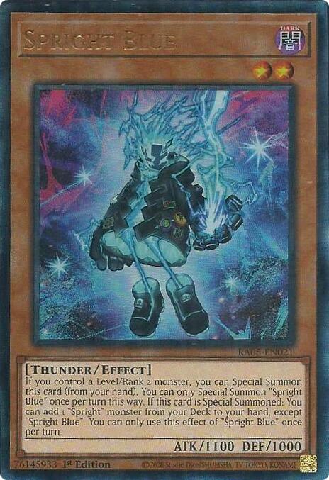 Spright Blue (Ultimate Rare) [RA05-EN021] Ultimate Rare Yu-Gi-Oh!