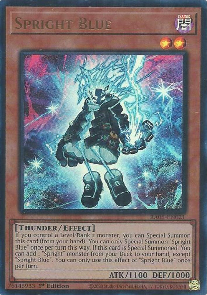 Spright Blue (Ultra Rare) [RA05-EN021] Ultra Rare Yu-Gi-Oh!